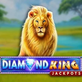 Official Jackpots logo: Diamond King Jackpots by SpinPlay Games at Funbet Casino