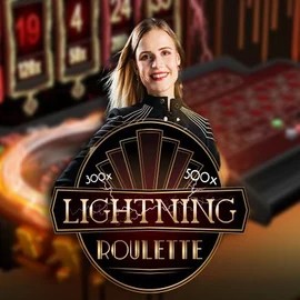 Lightning Roulette logo by Evolution Funbet Casino