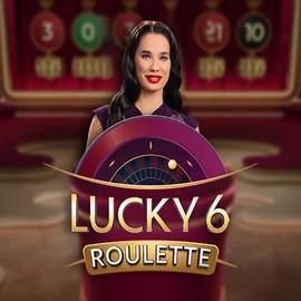 Lucky 6 Roulette slot logo by Pragmatic Play at Funbet Casino