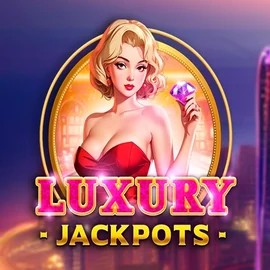 Luxury Jackpots logo by Triple Cherry at Funbet Casino