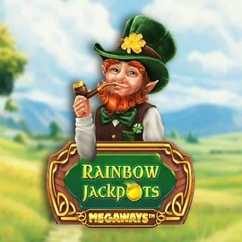 Rainbow Jackpots Megaways slot logo by Red Tiger Gaming at Funbet Casino