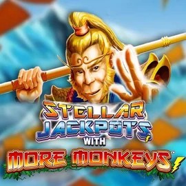 Play the Stellar Jackpots with More Monkeys slot by Lightning Box Game on Funbet Casino