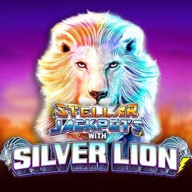 Stellar Jackpots with Silver Lion logo by Lightning Box Game at Funbet Casino