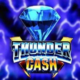 Thunder Cash online game logo by Novomatic on funbetcasinos-es.com