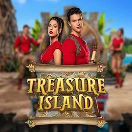 Official Live Casino logo: Treasure Island by Pragmatic Play at Funbet Casino